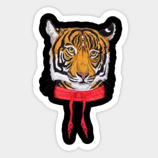 Eye of the Tiger Sticker